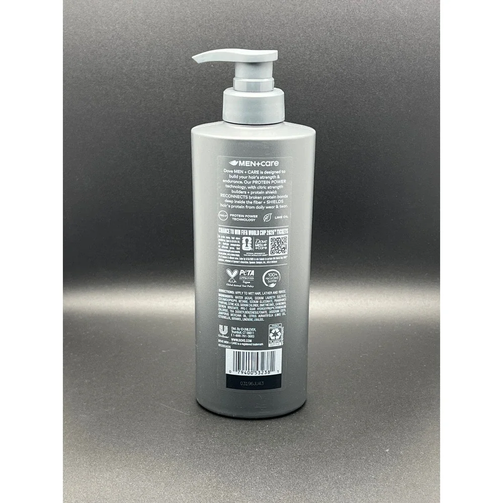 Dove Men+Care All Star Comfort 2in1 Shampoo Conditioner 18oz FIFA 2026 Edition